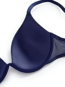 DesireSculpt 1 pieza Sujetador con aros con escote profundo y push up para mujer