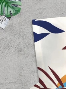 Manfinity RSRT Men's Tropical Plant Printed Shirt And Shorts Set - Multicolor - View 6