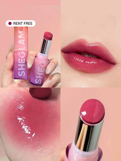 Mirror Kiss High-Shine Lipstick-Noleggio Gratuito 12 Colori High Gloss Shine Glitter Lipstick Idratante Riduce Le Linee Sottili Delle Labbra Balsamo Per Labbra Trucco Per Labbra Marchio Bellezza Trucco Cosmetico Per Donne Ragazze Perfetto Per Autunno Inverno Ideale Per Y2K Elegante Moda Adatto Per Compleanno Natale Presente Festa Pronto Migliore Colore