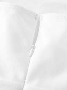 SHEIN Tween-Mädchen Eleganter, minimalistischer Neckholder-Jumpsuit mit rückenfreier Schleife