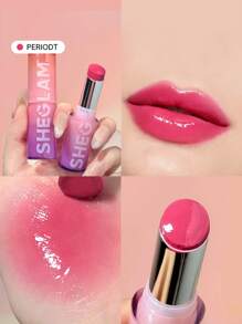 SHEGLAM Mirror Kiss 高光澤唇膏-Periodt 12 色高光澤閃亮唇膏保濕減少唇部細紋潤唇膏唇妝 - Periodt - 查看 1
