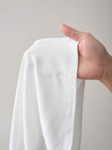 SHEIN EZwear Solid Ribbed Knit Tank Top