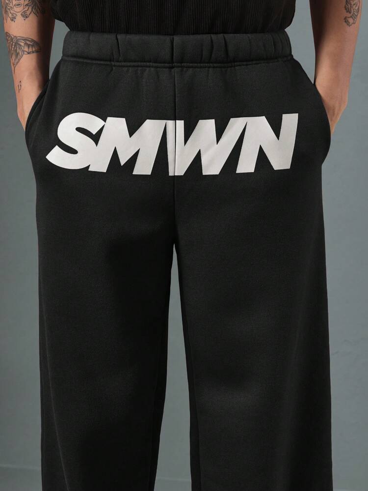 Baggy Wide Leg Fleece Sweatpants