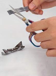 复古花卉图案锋利日用剪刀