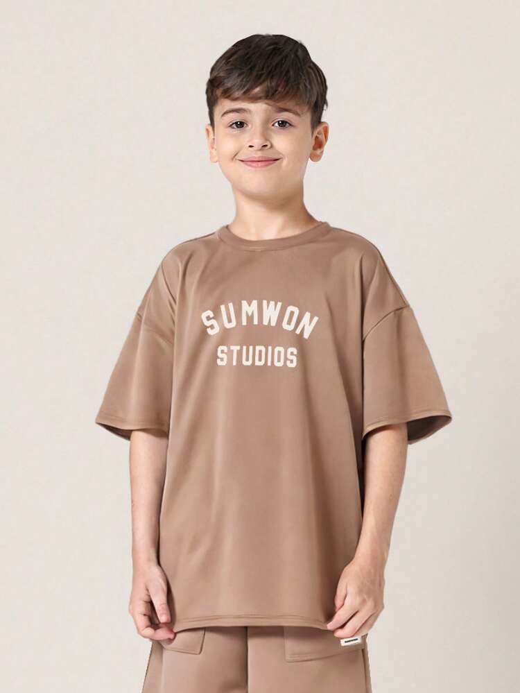 Oversized Short Sleeve T-Shirt Co-Ords Set