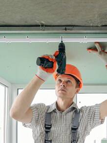 3/5 米静音滑动柔性 PVC 窗帘轨道 - 可弯曲 U 形和 L 形设计，耐用白色塑钢窗帘配件