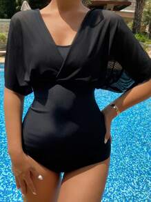 Livesso 1 pezzo Costume da bagno intero da donna, adatto per terme, spiaggia e vacanza