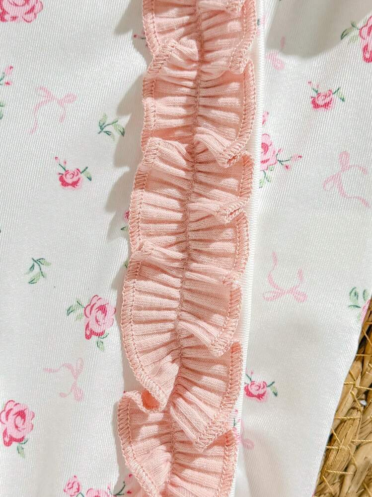 3 قطع مجموعة ملابس أنيقة للطفل قماش الحرير الأبيض...