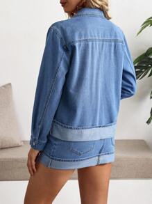 Breezaya Giacca e cappotto di jeans da donna, di moda per l'estate