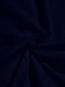 RueChic 2 pièces Hommes T-shirts réguliers en coton avec impression de lettre