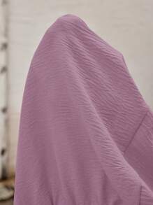 SHEIN Maternity Two Pieces Suits - Purple - View 6