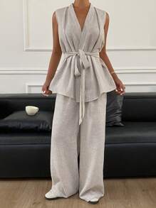 Livesso Conjunto de dos piezas para mujer para uso diario