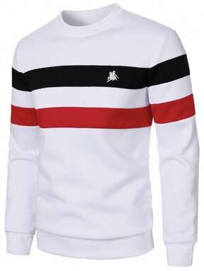 Manfinity Homme Moletom Casual Masculino
