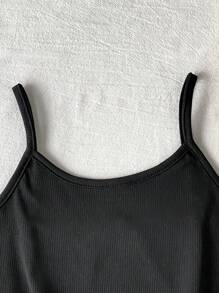 SHEIN 3pcs Girls Minimalist Star & Moon Print Camisole & Pants Loungewear Set Teen Cute Clothes Sets Outfit Sets Outfit Sets Teen Cute Sets For Teens Teen Outfit Sets - Black and White - View 6