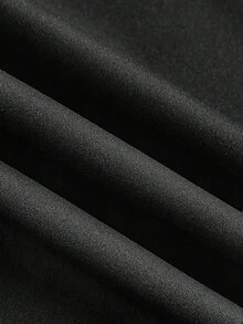 تنورة قصيرة وضيقة مطبوع عليها نمط نمر للنساء - الأسود - مشاهدة 4