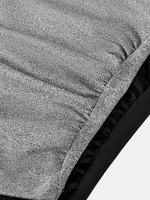 Tween Girls' Simple Comfy Ruched Cami & Racerback Bralette 2pcs Set - Multicolor - View 5