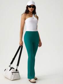 Tropiluxe Pantaloni estivi casual di colore unito da donna