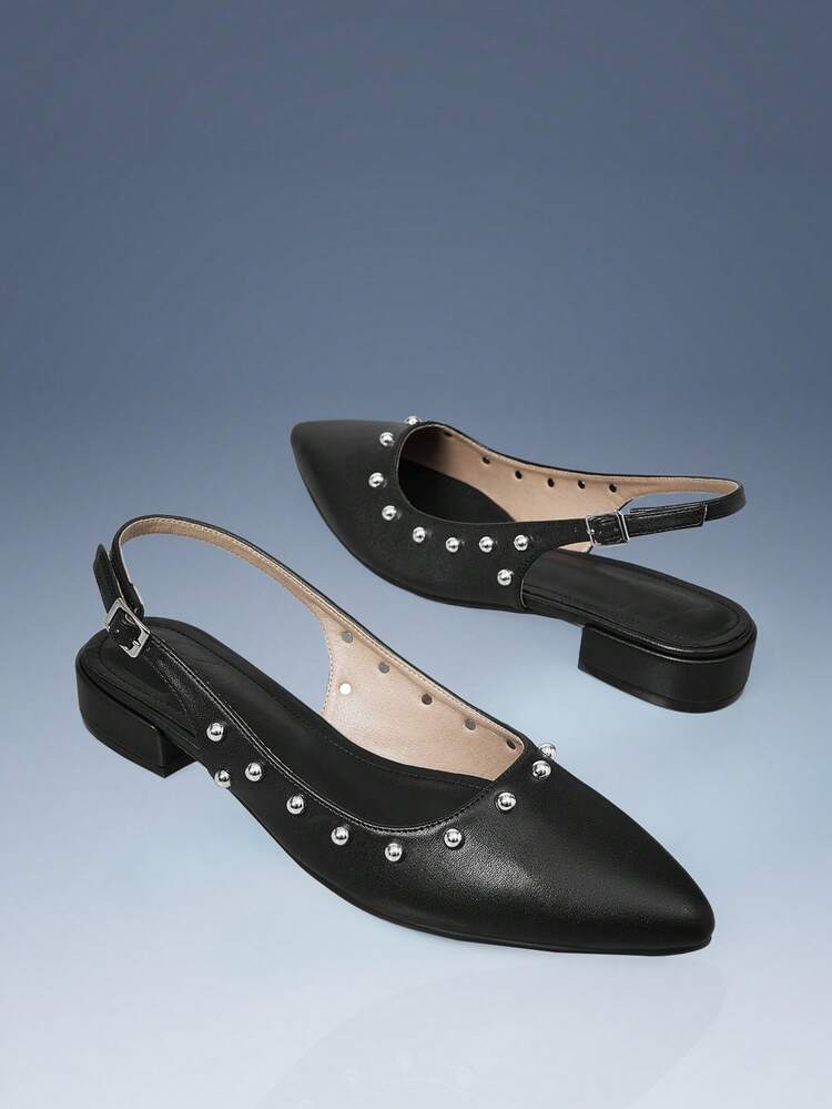 CUCCOO GRLICON Women's Fashion Minimalist Motorcycle Style Flat Shoes, Versatile Outfit For Casual, Sweet, Punk, Ballet, Back To School, Halloween, Christmas Party