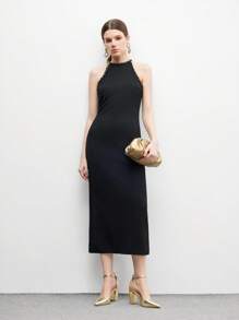 CUCCOO BIZCHIC Gold Women's Thick Heel High Heels Wedding Shoes For Christmas