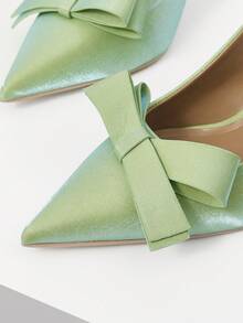 PREMIUM TACONES ALTOS DE PUNTA FINA - Verde - Ver 6