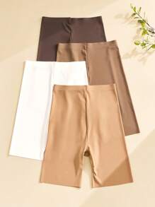 NudeFit 4件装女士无缝内裤（低腰三角裤），内裤套装 - 彩色 - 查看 3