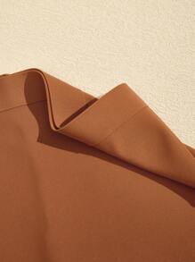 4pcs Set Women Solid Color Seamless High Waist Casual Briefs - Multicolor - View 5