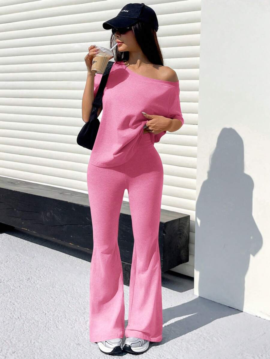 SHEIN EZwear Conjuntos de dos piezas para mujer para uso diario
