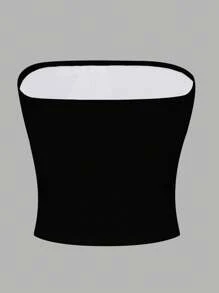 INAWLY Áo ống in họa tiết hoa Lily thường ngày của Y2K - Nhiều màu - Xem 2