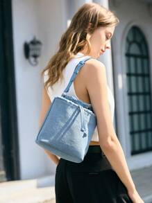 SHECARRY 女士休闲简约单肩包，日常用途多样