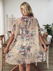 Breezaya Giacca corta in rete da donna, stile minimalista adatta per l'estate