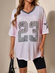 SHEIN Fashionable Maternity Nursing Top Suitable For Summer