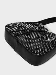 SHECARRY 女士晚装手拿包，休闲用途 - 黑色 - 查看 6