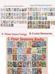 Cute Pets Sweet Food Drink Adhesive Label Decorative Sticker For Scrapbooking Journaling Journal Planner Diary Album Letter Art Craft Envelope Gift Wrapping