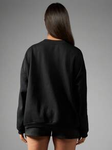 Missguided x Playboy Sudadera deportiva de estilo de carreras de coches, competición de motorsport, colección de trofeo, bandera a cuadros, estilo urbano, deporte, casual, otoño, invierno, ropa deportiva