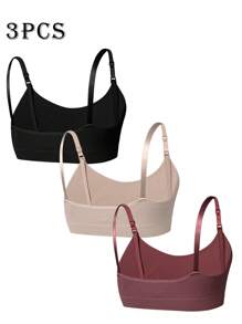 SHEIN 3 Pezzi Reggiseni senza cuciture per gravidanza e allattamento in taglie comode