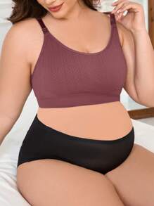 SHEIN 3 Pezzi Reggiseni senza cuciture per gravidanza e allattamento in taglie comode