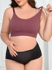 SHEIN 3 Pezzi Reggiseni senza cuciture per gravidanza e allattamento in taglie comode