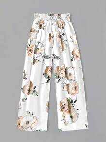 SHEIN LUNE Plus Size Loose Casual Summer Pants