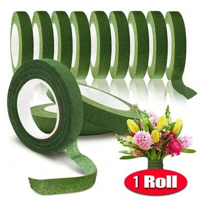 20m Floral Self-Adhesive Tape For Bouquets And Stems, Diy Decorative Floral Supplies For Flower Shops And Weddings