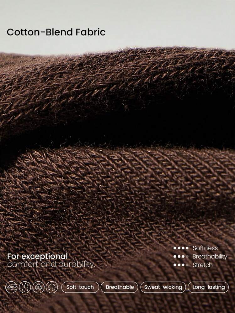 GLOWMODE 双层棉混纺轻便运动筒袜 - 彩色 - 查看 4