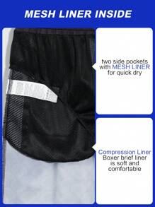 ZELFYO Men's Fashion Casual Beach/Swim Shorts, Suitable For Summer, Hawaiian - Grey - View 6