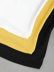 Flirla Áo ba lỗ cổ vuông xếp ly thường ngày cỡ lớn cho nữ, mùa hè - Nhiều màu - Xem 4