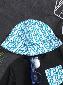 3pcs Buy 2 Get 1 Free Boys Casual Stylish Simple Versatile Comfortable Letter & Graphic Print T-Shirt, Shorts And Sun Visor 3 Pieces Set, Suitable For Spring/Summer, Daily, Sports, Outings, School, Party, Festival, Photo Shooting - Black - View 7