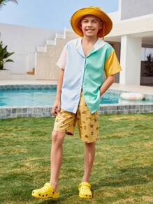 Tween Boys Summer Shirts - Multicolor - View 5