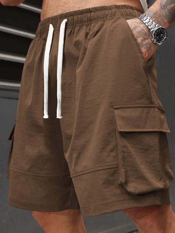 Manfinity LEGND Pantaloncini cargo ampi da uomo, adatti per l'estate