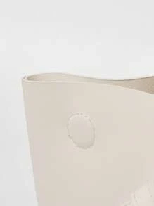 SHECARRY Women Casual Versatile Minimalist Shoulder Bag, Commuter Bag - White - View 6