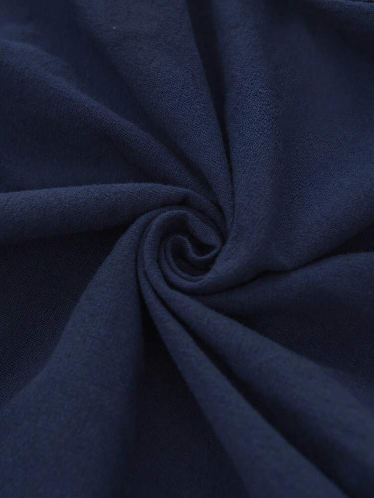 Plus Size Solid Color Spaghetti Strap Dress, Fashionable For Summer