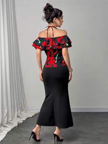 Modelyn Women Two Pieces Outfits For Daily Wear - Black - View 2