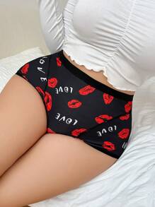 Plus Size Simple & Fashionable Underwear, Suitable For Summer