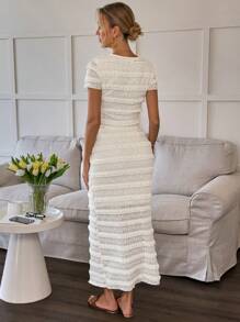 Easowa Women Two Pieces Outfits For Daily Wear - Apricot - View 9